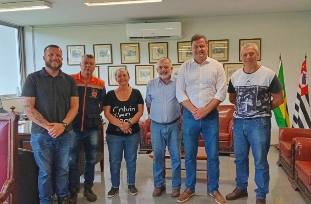 Reunião defesa civil + meio ambiente pmno e iz sobre operação inverno 2025