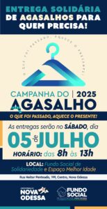 Ecard entrega bazar campanha do agasalho fundo social pmno 2025 07 05