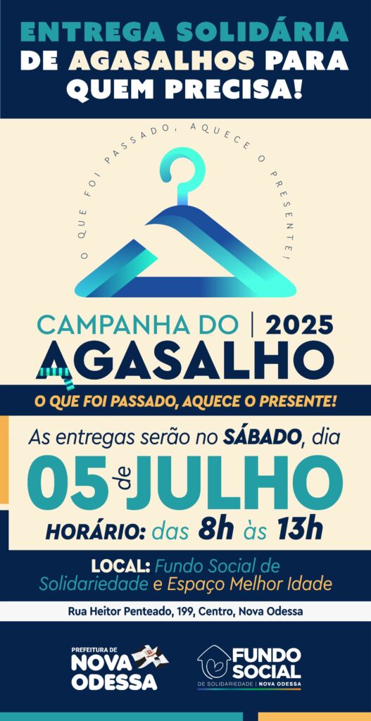 Ecard entrega bazar campanha do agasalho fundo social pmno 2025 07 05