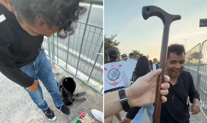 2184214874 o homem foi curado no estadio de futebol em sp